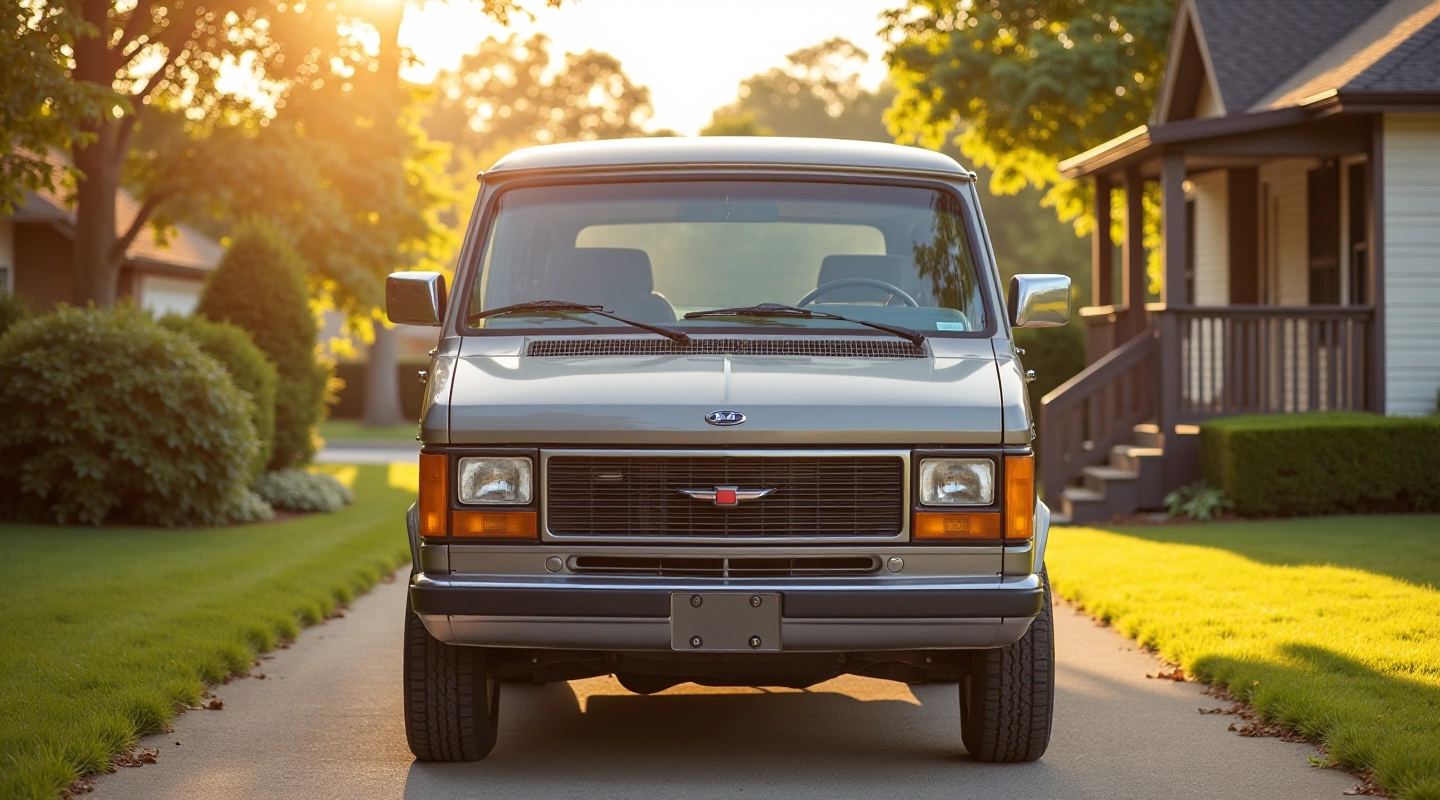 Classic minivan from the 1990s Canadian era
